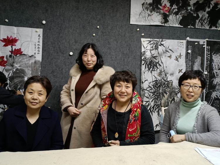 庆祝建党100周年暨喜迎三八国际妇女节濮阳市女子书画家协会作品展